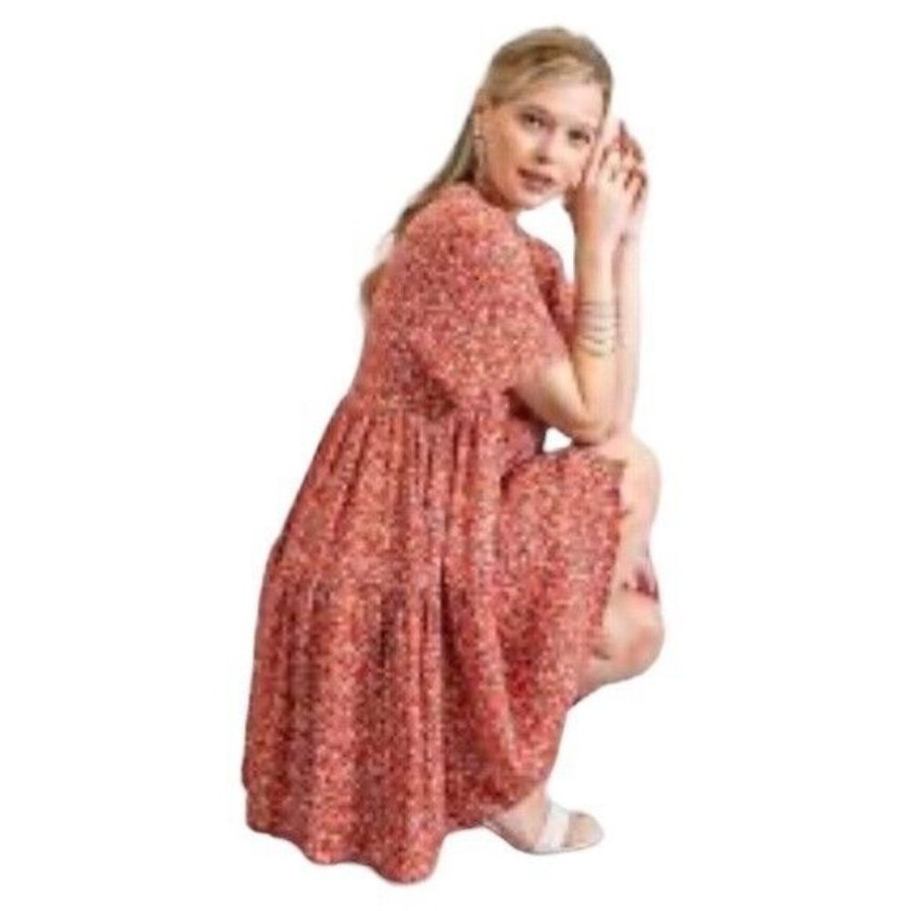 Never Fully Dressed Peony Mini Clover Dress Size 10